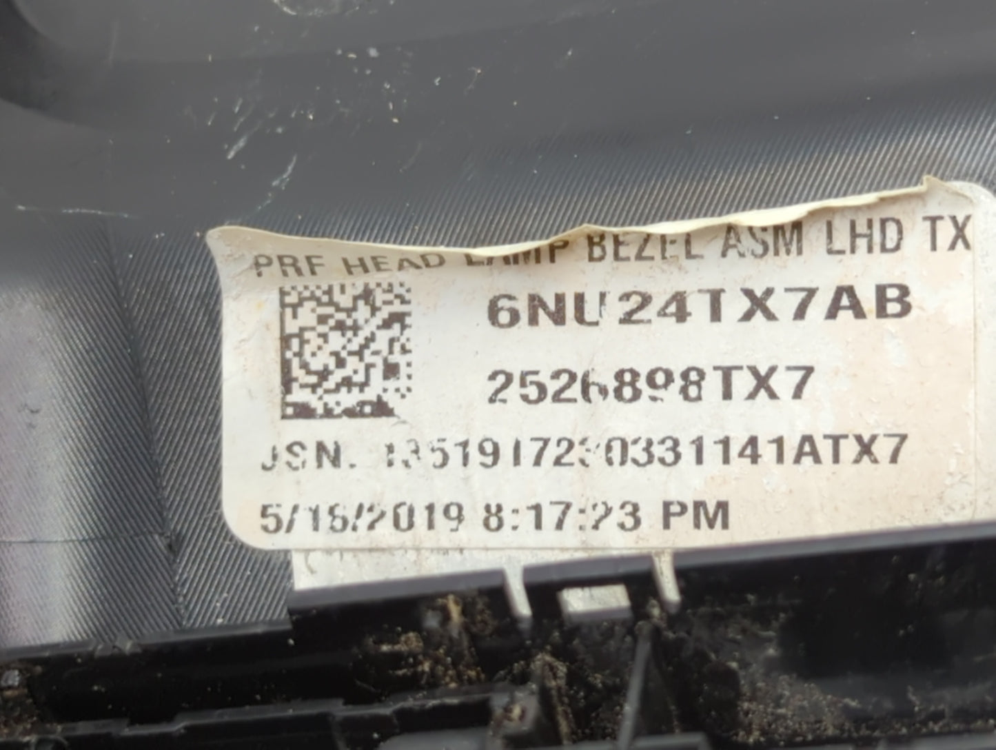 HEAD LAMP BEZEL - Oemusedautoparts1.com