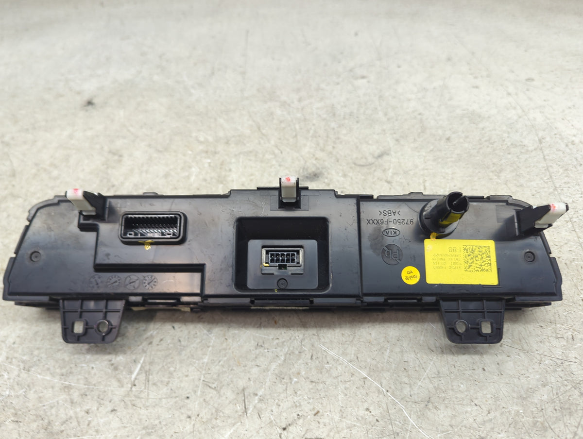 2017-2019 Kia Cadenza Climate Control Module Temperature AC/Heater Replacement P/N:97250-F6700 97250-F6XXX Fits OEM Used Aut