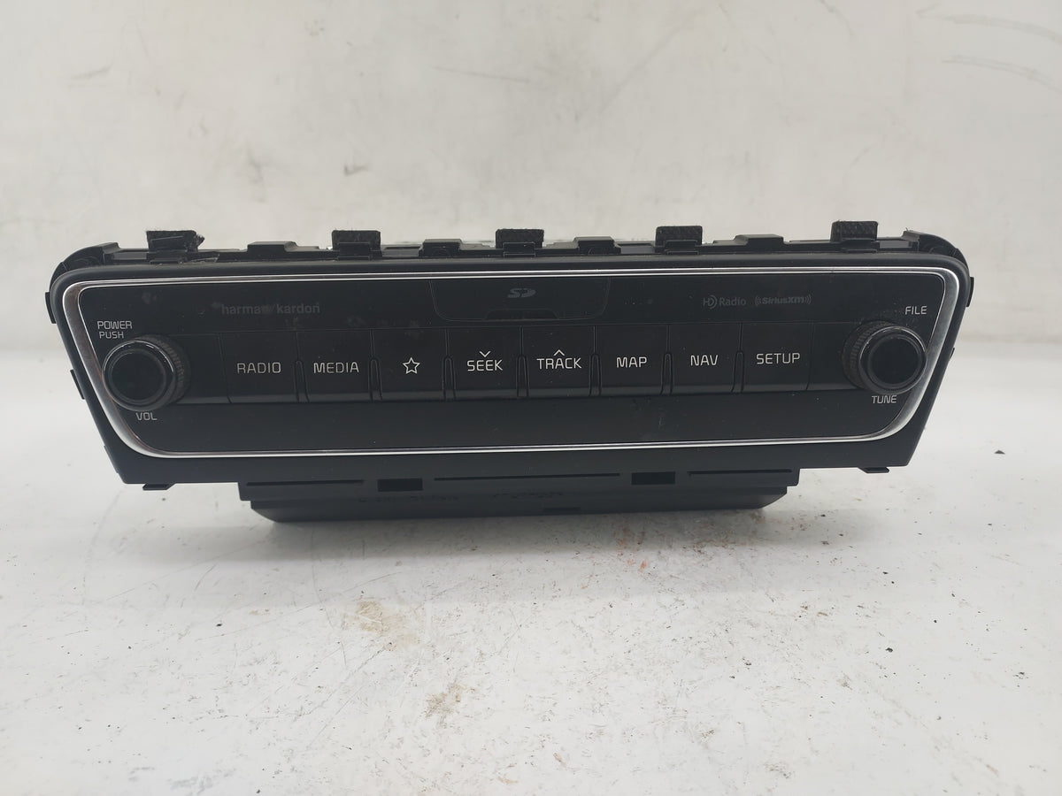 2019 Kia Cadenza Radio AM FM Cd Player Receiver Replacement P/N:96560-F6901 AVC40F6AN, TQ8-AVC40F6AN Fits OEM Used Auto Part