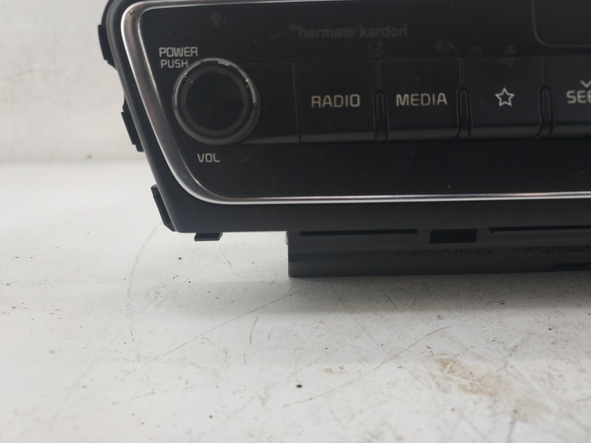 2019 Kia Cadenza Radio AM FM Cd Player Receiver Replacement P/N:96560-F6901 AVC40F6AN, TQ8-AVC40F6AN Fits OEM Used Auto Part