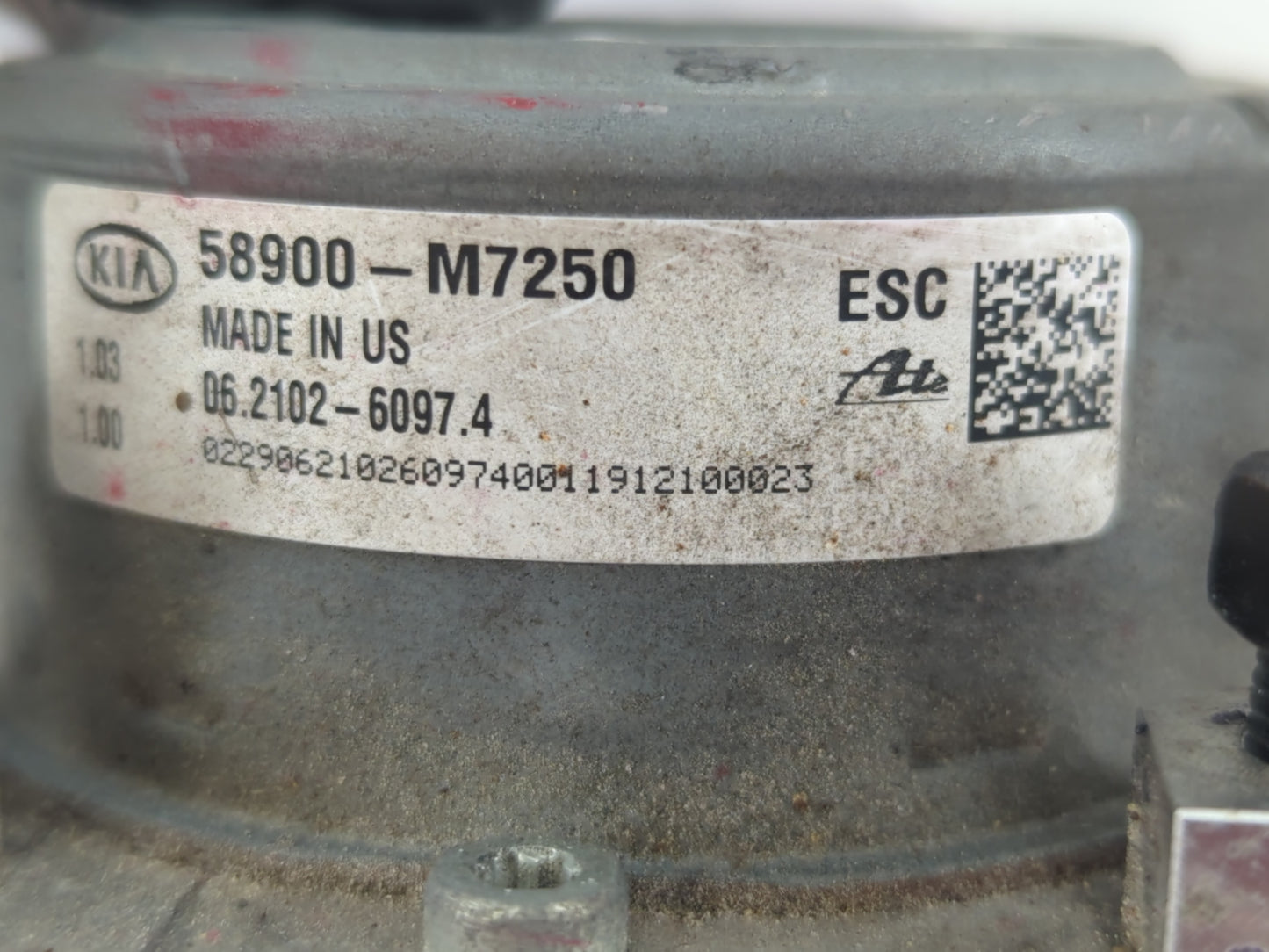 2019-2021 Kia Forte ABS Pump Control Module Replacement P/N:58900-M7250 Fits Fits 2019 2020 2021 OEM Used Auto Parts - Oemus