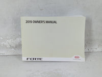 2019 Kia Forte Owners Manual Book Guide P/N:DLS4-EU93E OEM Used Auto Parts - Oemusedautoparts1.com