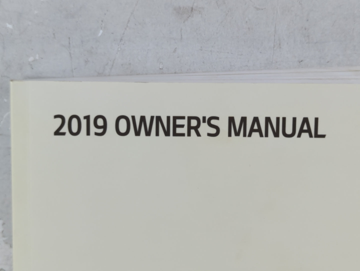 2019 Kia Forte Owners Manual Book Guide P/N:DLS4-EU93E OEM Used Auto Parts - Oemusedautoparts1.com
