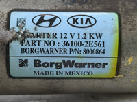 2017-2022 Kia Forte Car Starter Motor Solenoid OEM P/N:36100-2E561 Fits Fits 2017 2018 2019 2020 2021 2022 OEM Used Auto Par