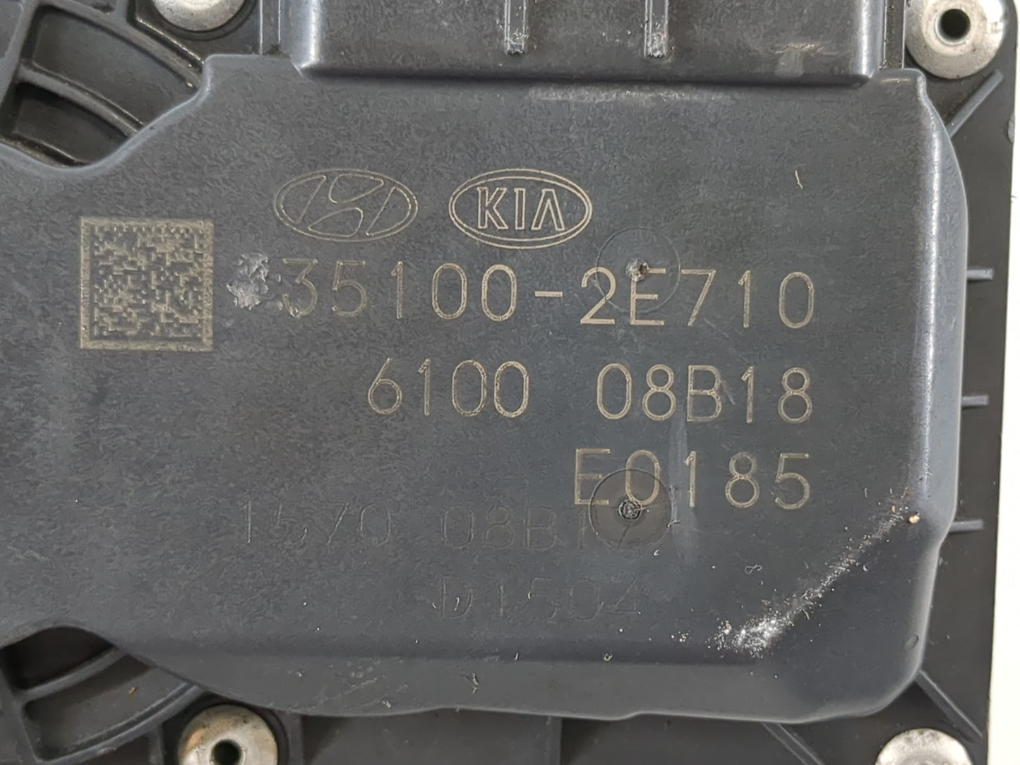 2019 Kia Forte Throttle Body P/N:35100-2E710 Fits OEM Used Auto Parts - Oemusedautoparts1.com
