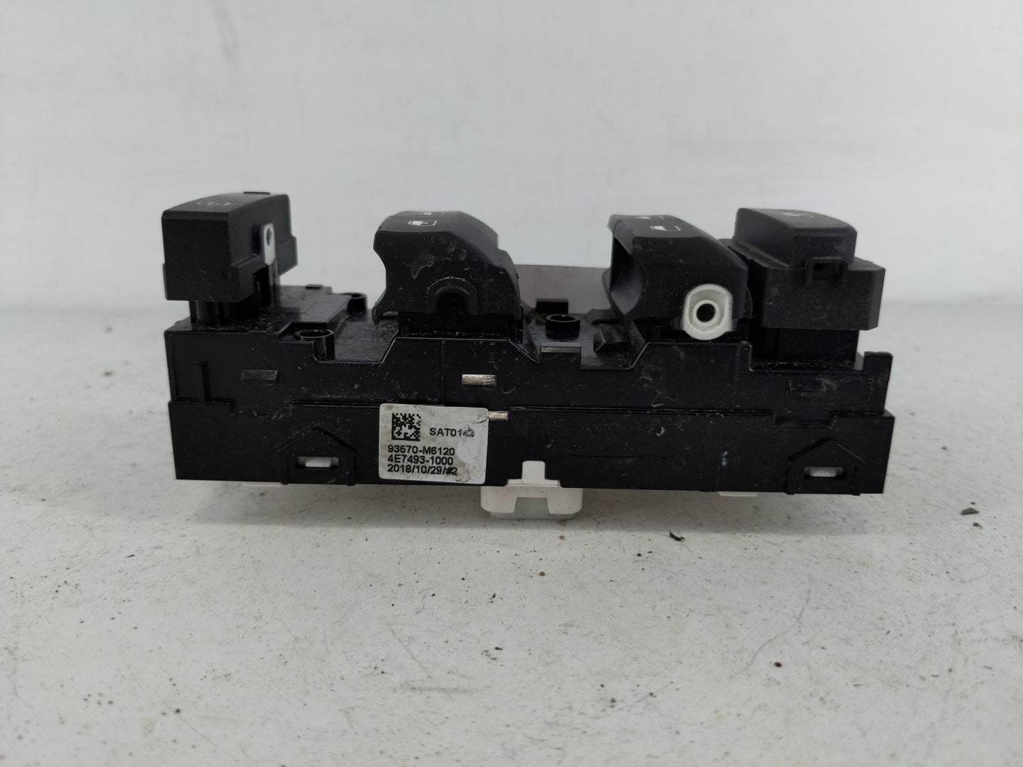 2019 Kia Forte Master Power Window Switch Replacement Driver Side Left P/N:93570-M5120 Fits OEM Used Auto Parts - Oemusedaut