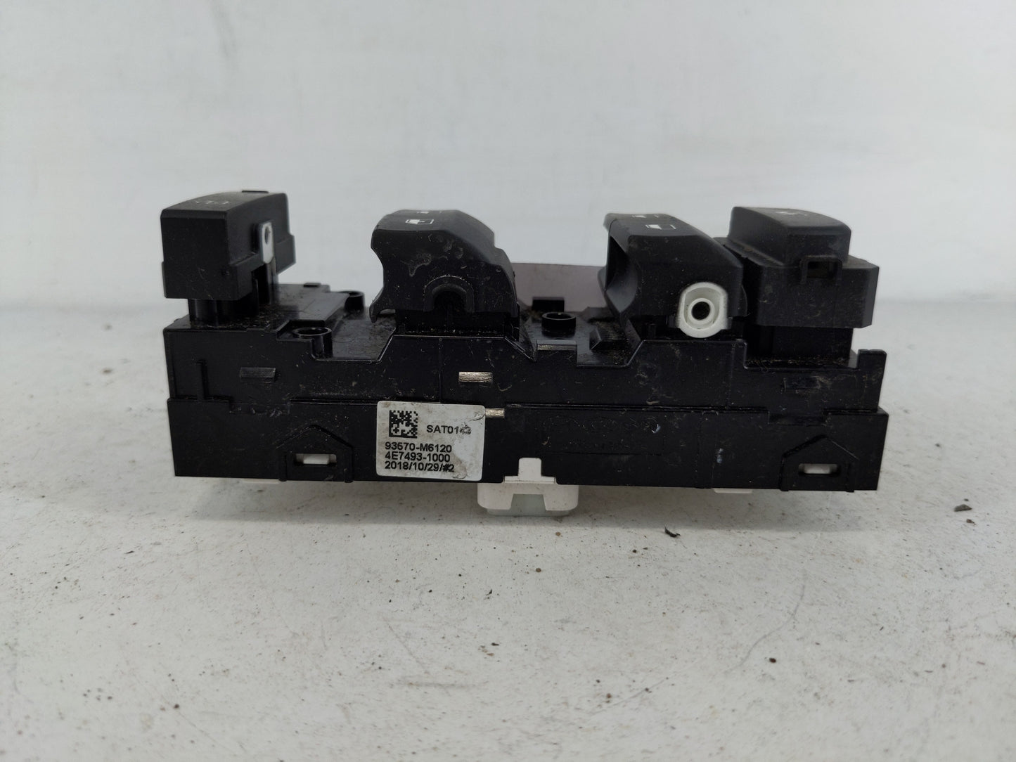 2019 Kia Forte Master Power Window Switch Replacement Driver Side Left P/N:93570-M5120 Fits OEM Used Auto Parts - Oemusedaut