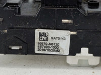 2019 Kia Forte Master Power Window Switch Replacement Driver Side Left P/N:93570-M5120 Fits OEM Used Auto Parts - Oemusedaut