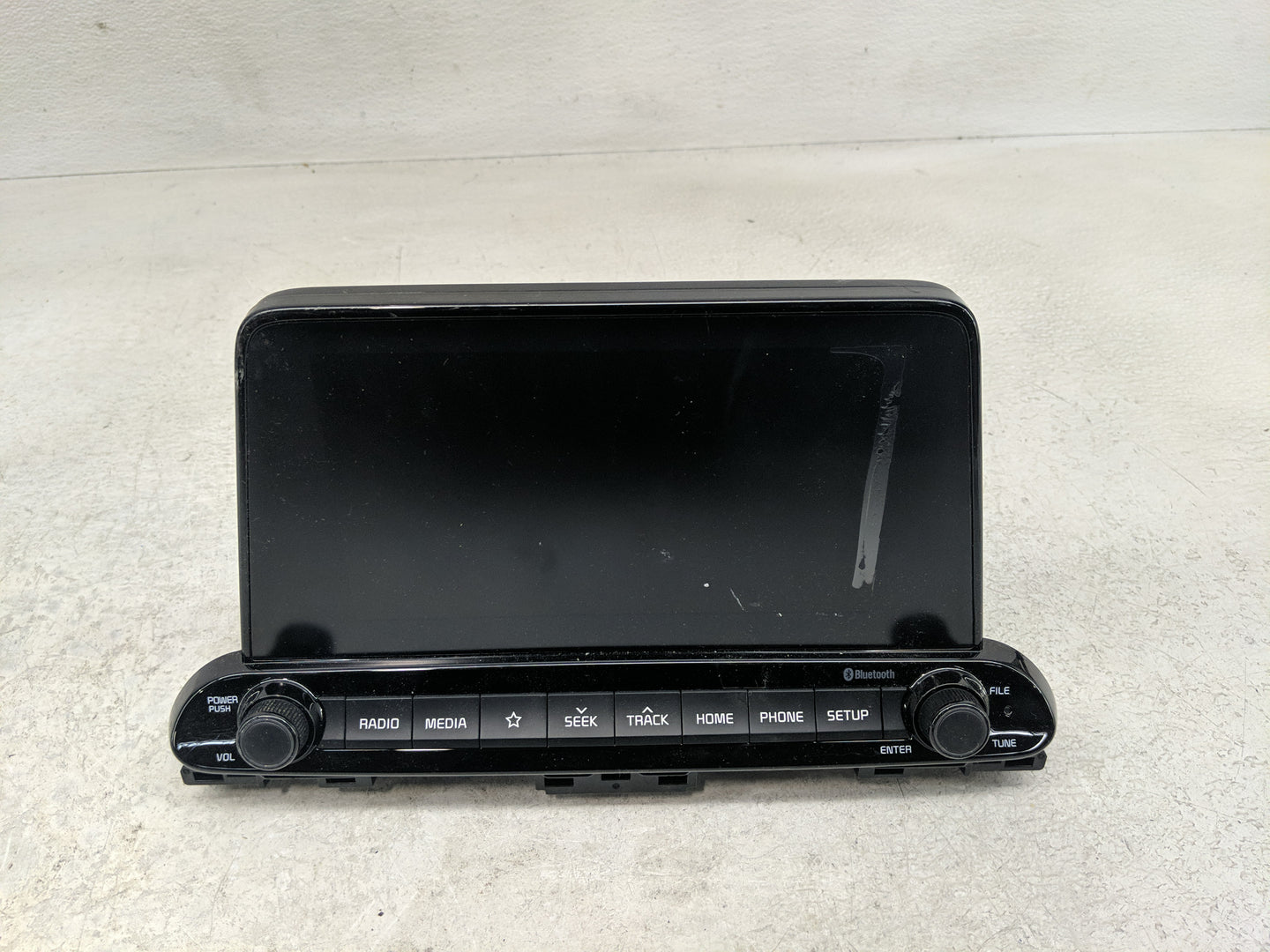 2019-2021 Kia Forte Radio AM FM Cd Player Receiver Replacement P/N:96160M7070WK Fits Fits 2019 2020 2021 OEM Used Auto Parts