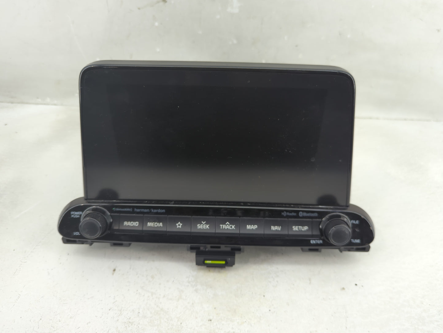 2019-2021 Kia Forte Radio AM FM Cd Player Receiver Replacement P/N:96560-M7010WK Fits Fits 2019 2020 2021 OEM Used Auto Part