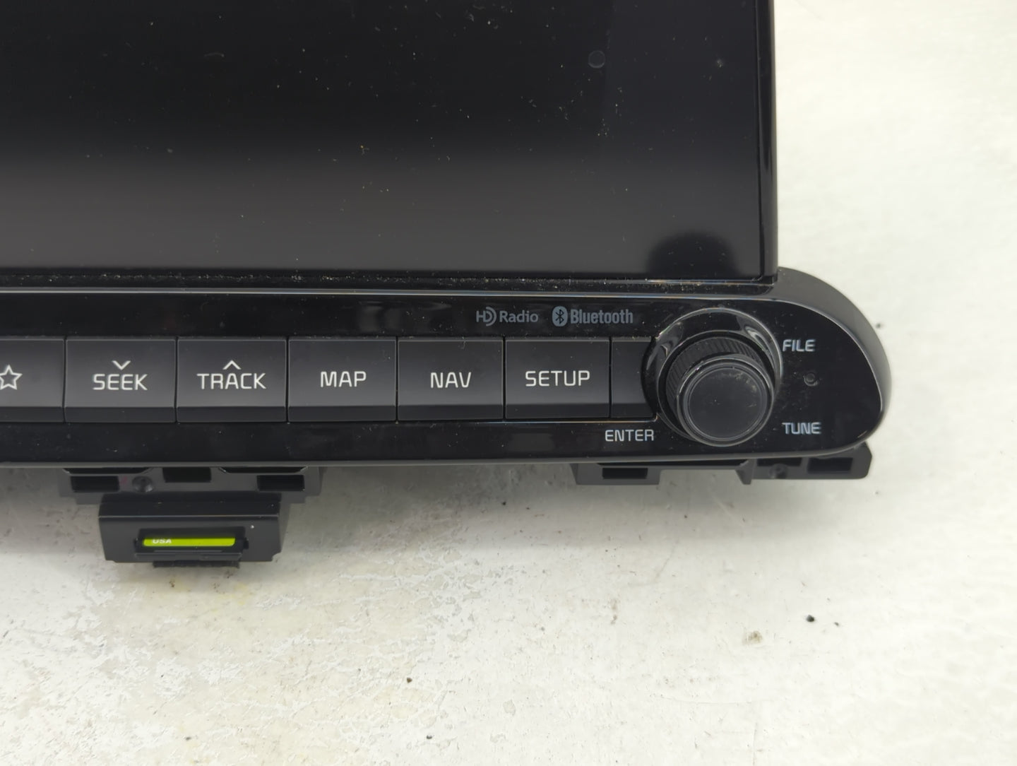 2019-2021 Kia Forte Radio AM FM Cd Player Receiver Replacement P/N:96560-M7010WK Fits Fits 2019 2020 2021 OEM Used Auto Part