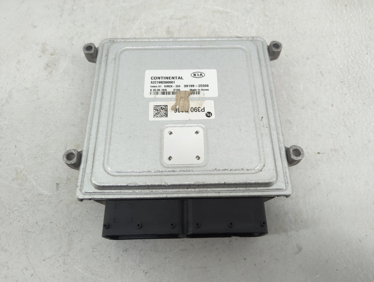 2019-2021 Kia Forte PCM Engine Control Computer ECU ECM PCU OEM P/N:39199-2E036 Fits Fits 2019 2020 2021 OEM Used Auto Parts