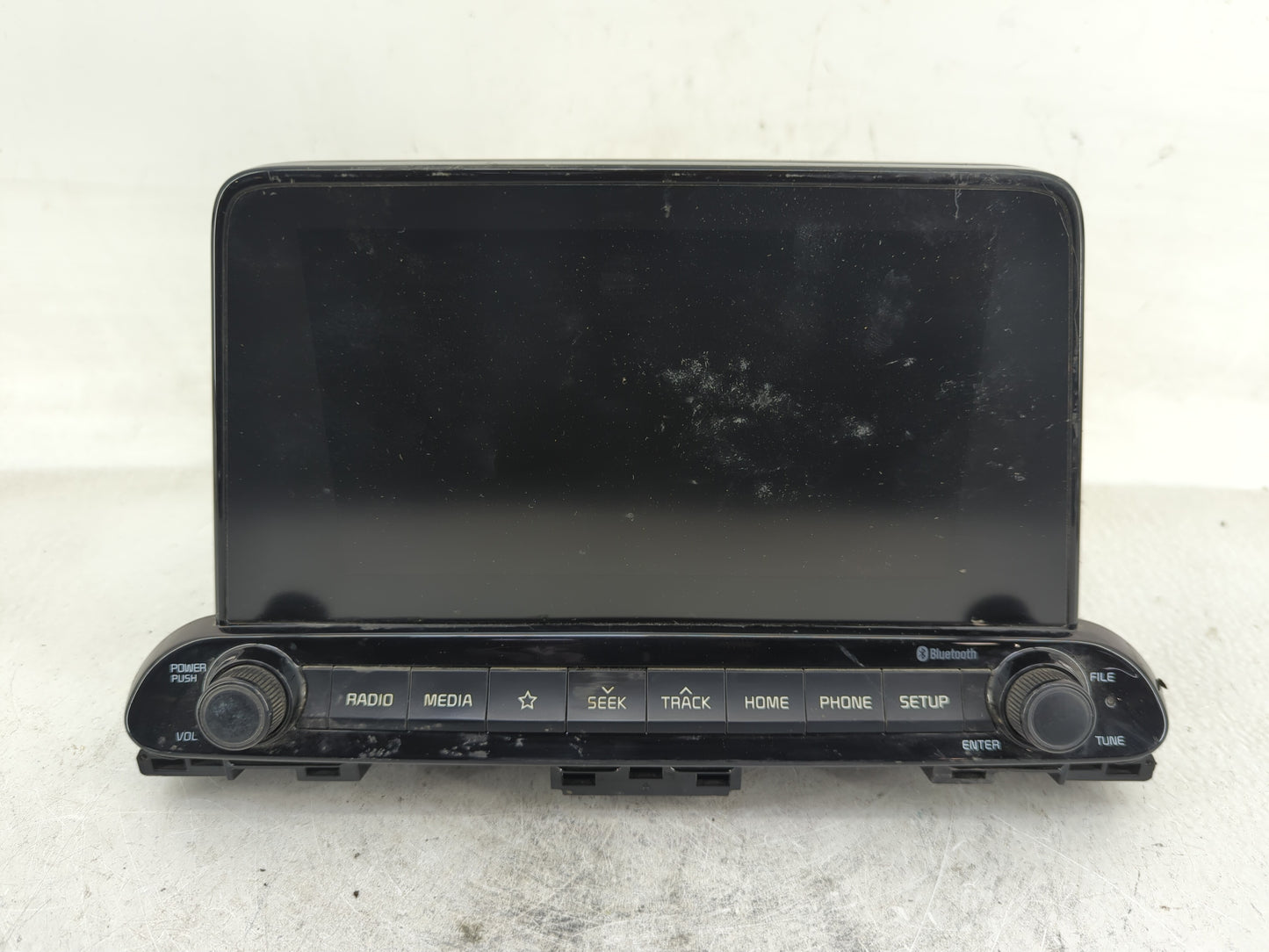 2019-2021 Kia Forte Radio AM FM Cd Player Receiver Replacement P/N:96160-M7060WK Fits Fits 2019 2020 2021 OEM Used Auto Part