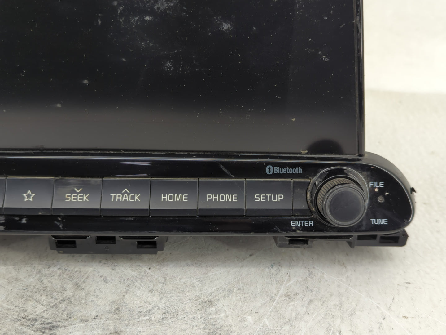 2019-2021 Kia Forte Radio AM FM Cd Player Receiver Replacement P/N:96160-M7060WK Fits Fits 2019 2020 2021 OEM Used Auto Part
