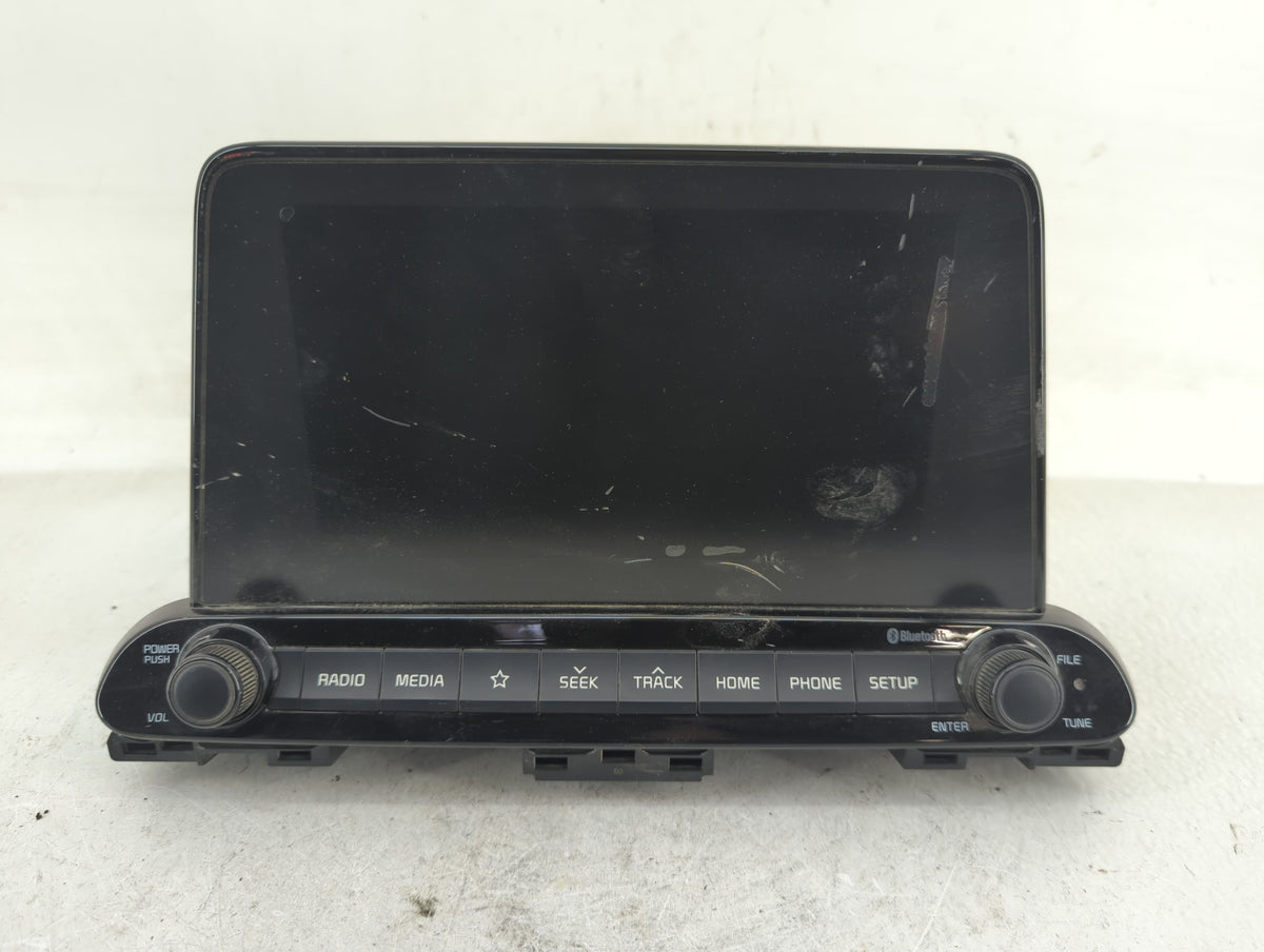 2019-2021 Kia Forte Radio AM FM Cd Player Receiver Replacement P/N:96160M7060WK Fits 2019 2020 2021 OEM Used Auto Parts - Oe