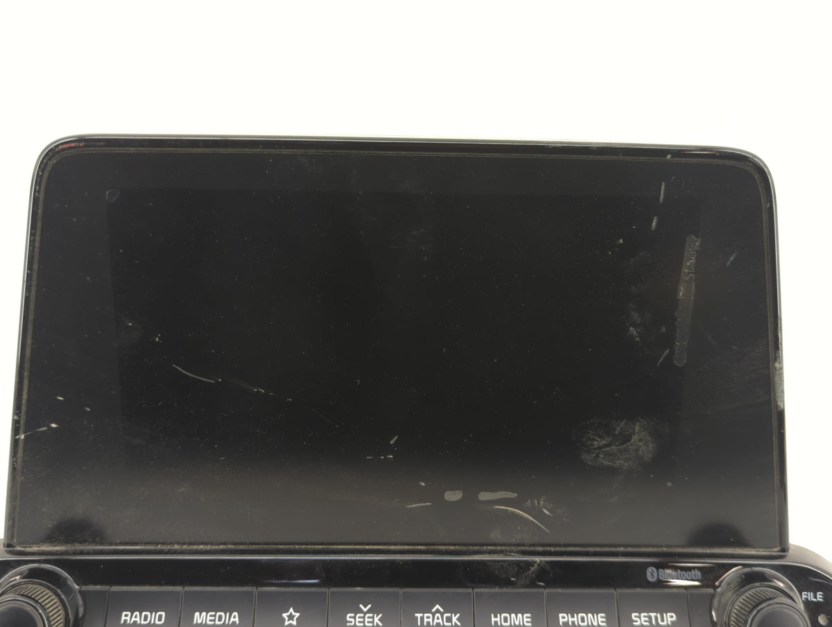 2019-2021 Kia Forte Radio AM FM Cd Player Receiver Replacement P/N:96160M7060WK Fits 2019 2020 2021 OEM Used Auto Parts - Oe