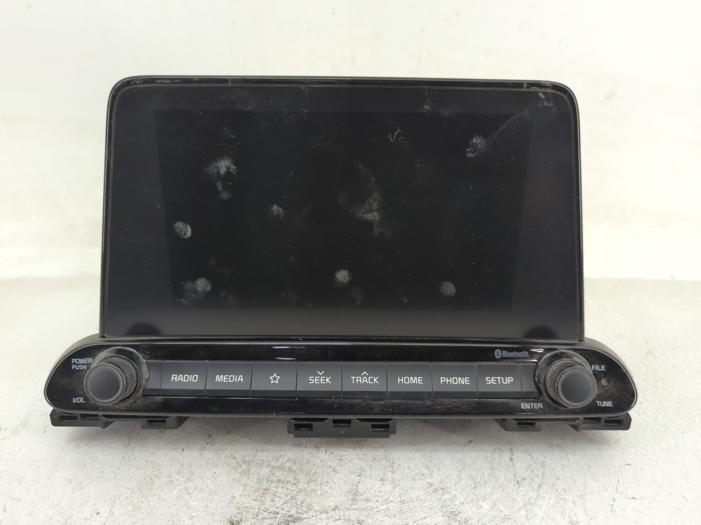 2019-2021 Kia Forte Radio AM FM Cd Player Receiver Replacement P/N:96160-M7060WK Fits Fits 2019 2020 2021 OEM Used Auto Part