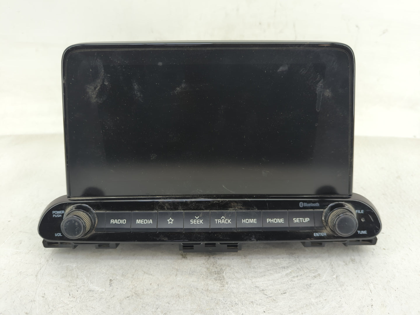 2019-2021 Kia Forte Radio AM FM Cd Player Receiver Replacement P/N:96160M7060WK Fits Fits 2019 2020 2021 OEM Used Auto Parts