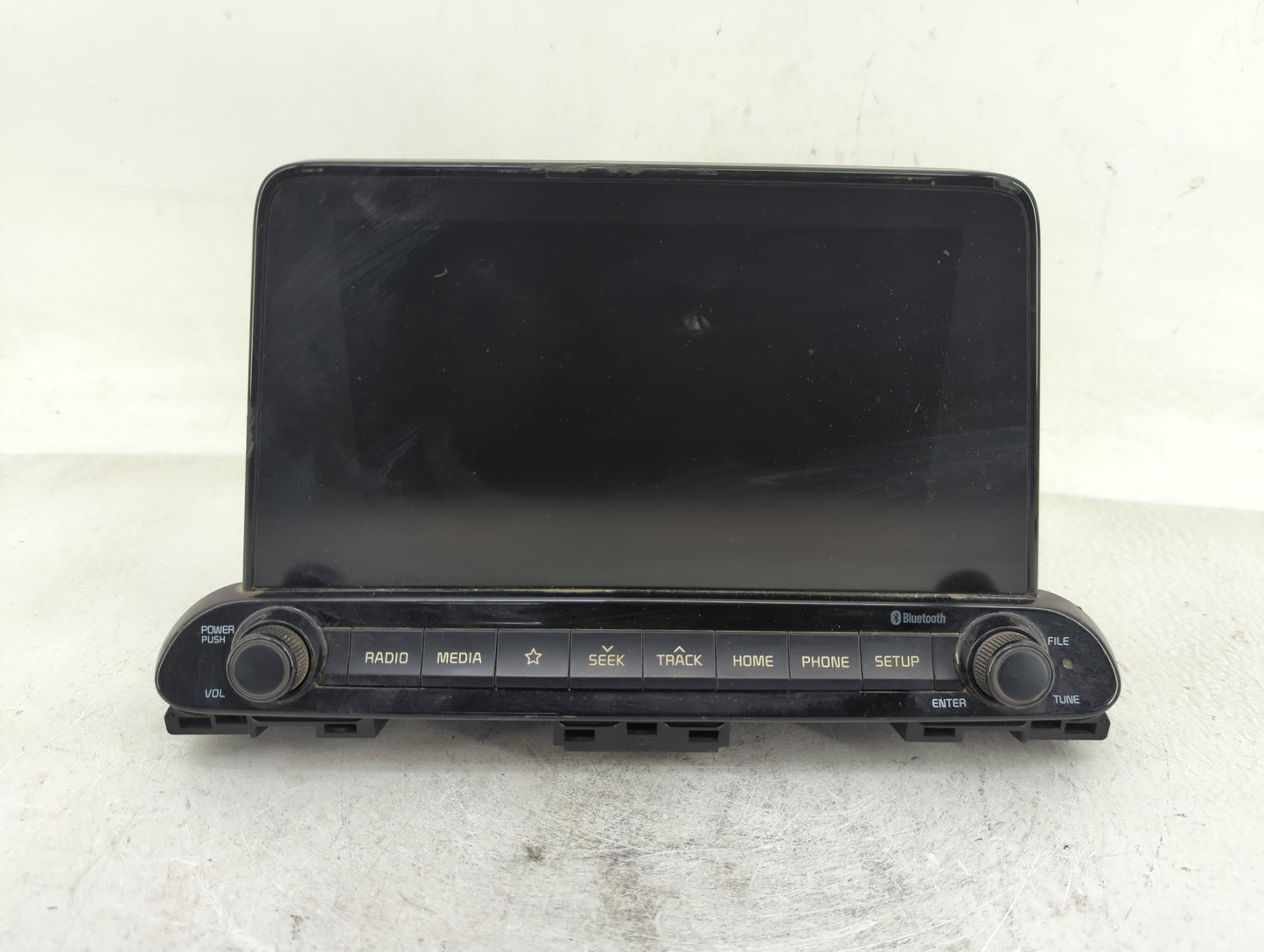 2019-2021 Kia Forte Radio AM FM Cd Player Receiver Replacement P/N:96160M7060WK Fits Fits 2019 2020 2021 OEM Used Auto Parts