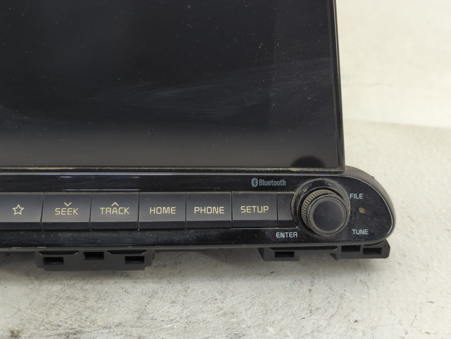 2019-2021 Kia Forte Radio AM FM Cd Player Receiver Replacement P/N:96160M7060WK Fits Fits 2019 2020 2021 OEM Used Auto Parts
