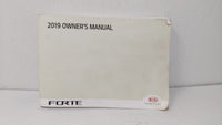 2019 Kia Forte Owners Manual Book Guide OEM Used Auto Parts - Oemusedautoparts1.com