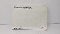 2019 Kia Forte Owners Manual Book Guide OEM Used Auto Parts - Oemusedautoparts1.com