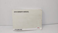 2019 Kia Forte Owners Manual Book Guide OEM Used Auto Parts - Oemusedautoparts1.com