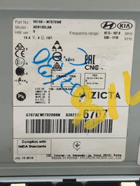 2019-2021 Kia Forte Radio AM FM Cd Player Receiver Replacement P/N:96160-M7070WK ADB10DLAN, TQ8-ADB10DLAN Fits Fits 2019 202