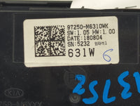 2019-2021 Kia Forte Climate Control Module Temperature AC/Heater Replacement P/N:97250-M6310WK Fits Fits 2019 2020 2021 OEM 