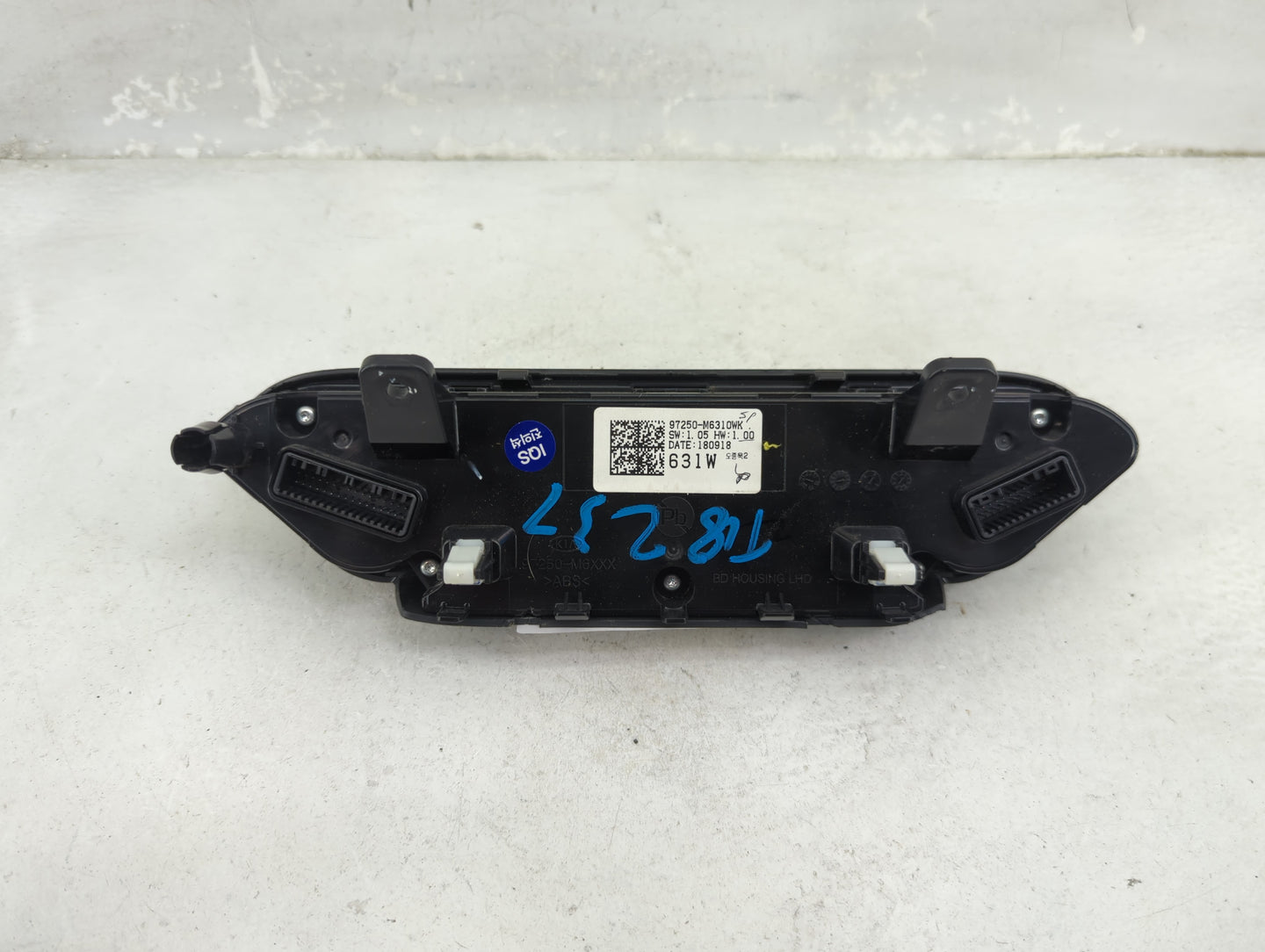 2019-2021 Kia Forte Climate Control Module Temperature AC/Heater Replacement P/N:97250-M6310WK Fits Fits 2019 2020 2021 OEM 