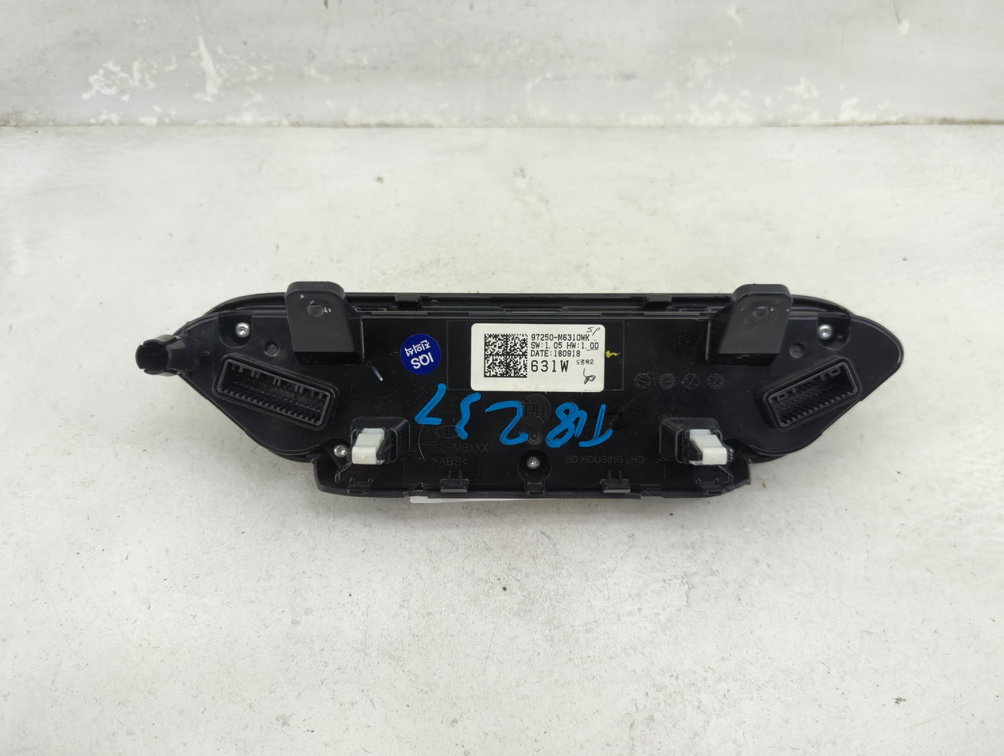 2019-2021 Kia Forte Climate Control Module Temperature AC/Heater Replacement P/N:97250-M6310WK Fits Fits 2019 2020 2021 OEM 