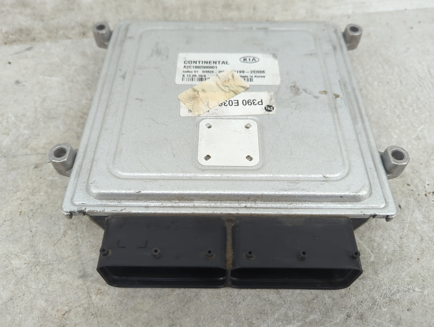 2019-2021 Kia Forte PCM Engine Control Computer ECU ECM PCU OEM P/N:A2C1992500001 SIM2K-25, 39199-2E036 Fits Fits 2019 2020 