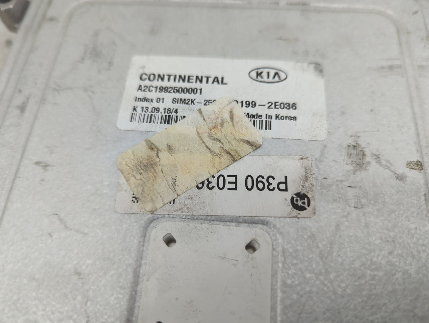 2019-2021 Kia Forte PCM Engine Control Computer ECU ECM PCU OEM P/N:A2C1992500001 SIM2K-25, 39199-2E036 Fits Fits 2019 2020 