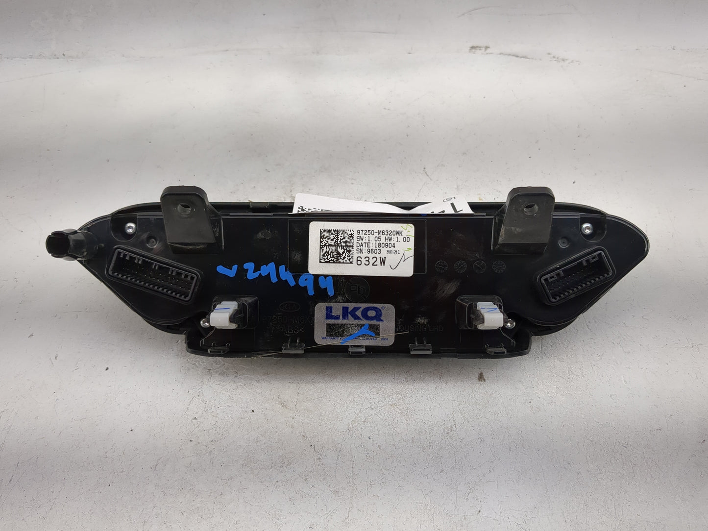 2019-2021 Kia Forte Climate Control Module Temperature AC/Heater Replacement P/N:97250-M6320WK Fits Fits 2019 2020 2021 OEM 