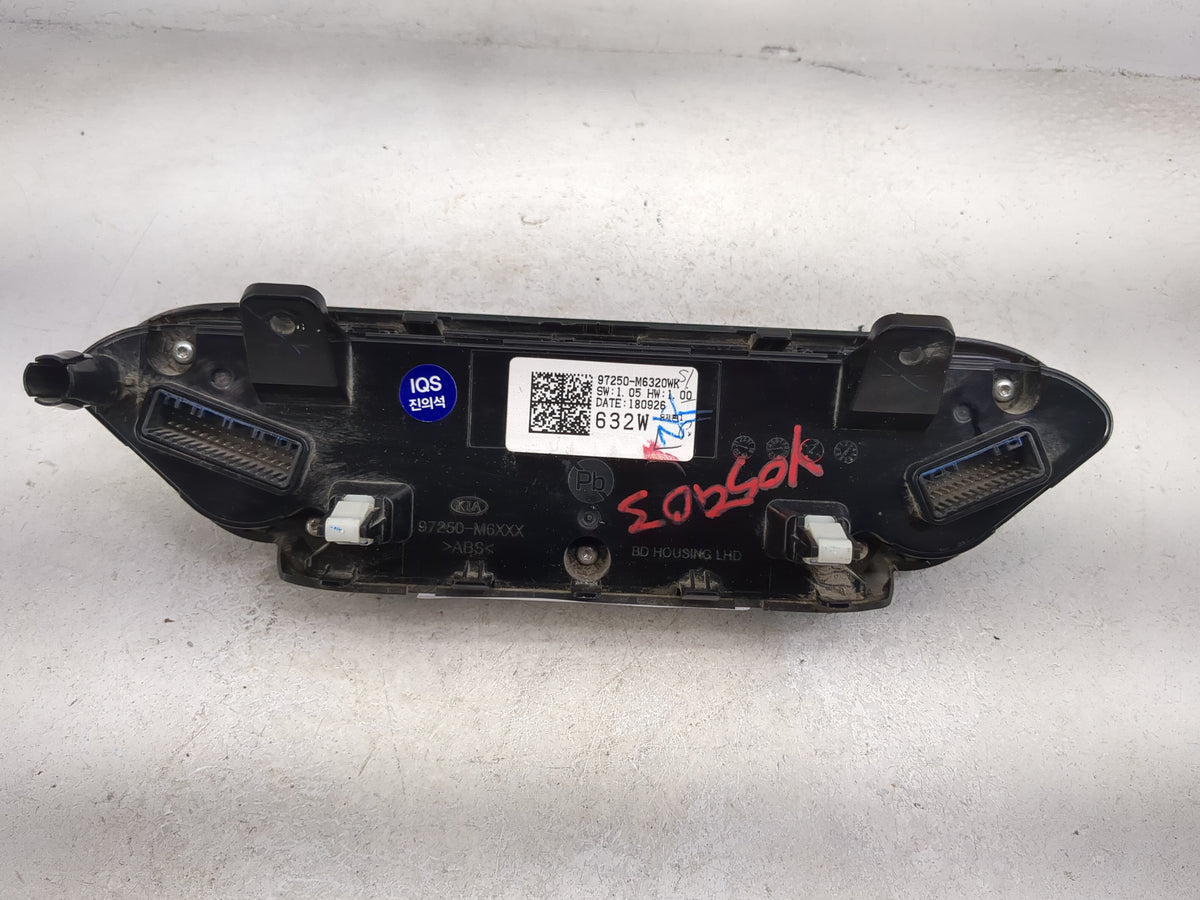 2019-2021 Kia Forte Climate Control Module Temperature AC/Heater Replacement P/N:97250-M6320WK Fits Fits 2019 2020 2021 OEM 
