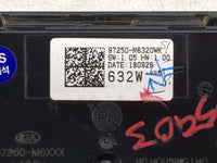 2019-2021 Kia Forte Climate Control Module Temperature AC/Heater Replacement P/N:97250-M6320WK Fits Fits 2019 2020 2021 OEM 