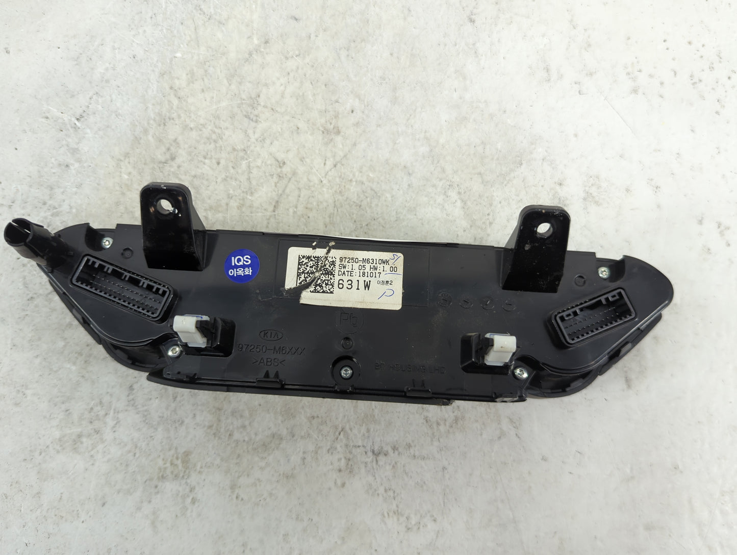 2019-2021 Kia Forte Climate Control Module Temperature AC/Heater Replacement P/N:97250-M6310WK Fits Fits 2019 2020 2021 OEM 