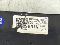 2019-2021 Kia Forte Climate Control Module Temperature AC/Heater Replacement P/N:97250-M6310WK Fits Fits 2019 2020 2021 OEM 
