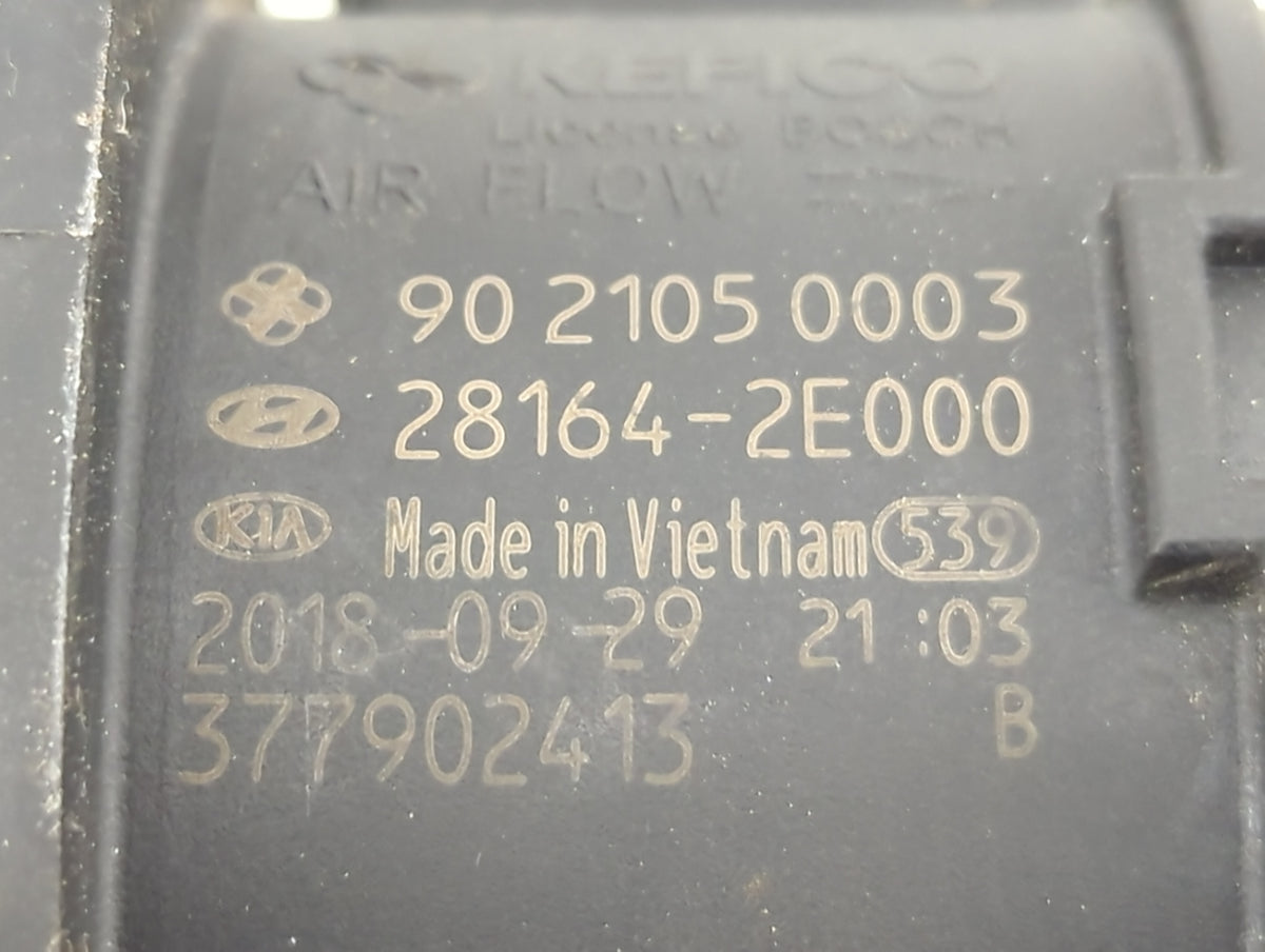 2019-2022 Kia Forte Mass Air Flow Meter Maf Sensor 1487647 - Oemusedautoparts1.com