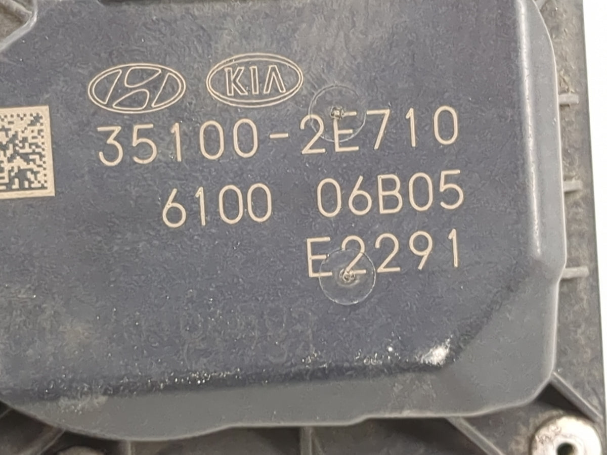 2019 Kia Forte Throttle Body P/N:35100-2E710 6100 06B05 Fits OEM Used Auto Parts - Oemusedautoparts1.com