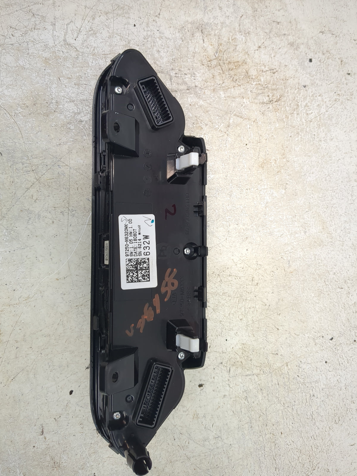 2019-2021 Kia Forte Climate Control Module Temperature AC/Heater Replacement P/N:97250-M6320WK Fits Fits 2019 2020 2021 OEM 
