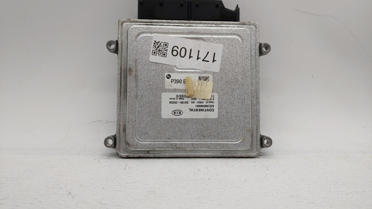 2019-2021 Kia Forte PCM Engine Control Computer ECU ECM PCU OEM P/N:39199-2E036 Fits 2019 2020 2021 OEM Used Auto Parts - Oe