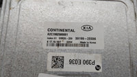 2019 Kia Forte PCM Engine Control Computer ECU ECM PCU OEM P/N:39199-2E036 Fits OEM Used Auto Parts - Oemusedautoparts1.com