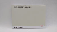 2019 Kia Forte Owners Manual Book Guide OEM Used Auto Parts - Oemusedautoparts1.com