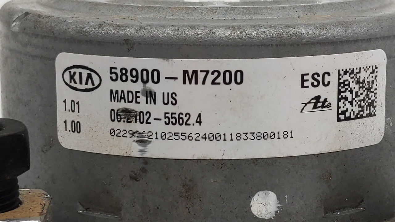 2019 Kia Forte ABS Pump Control Module Replacement P/N:58900-M7250 Fits OEM Used Auto Parts - Oemusedautoparts1.com