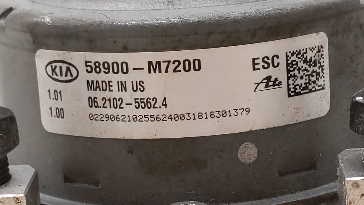 2019 Kia Forte ABS Pump Control Module Replacement P/N:58900-M7200 58900-M7200 Fits OEM Used Auto Parts - Oemusedautoparts1.
