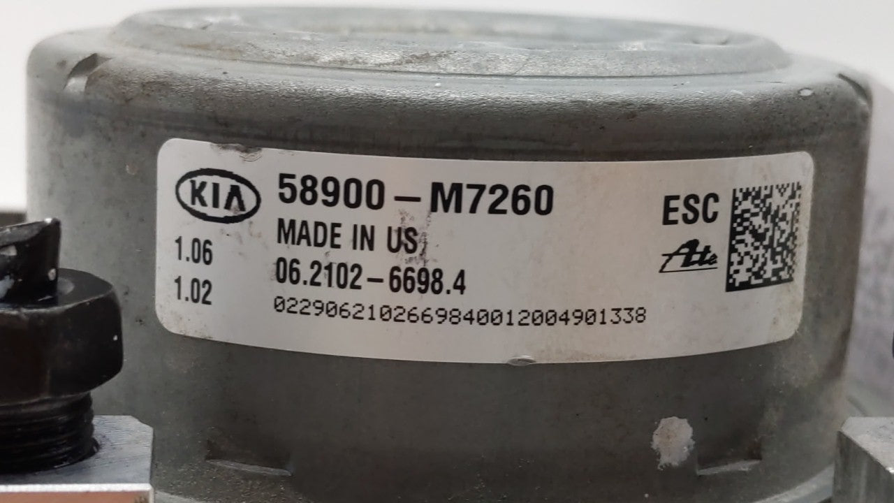 2019 Kia Forte ABS Pump Control Module Replacement P/N:58900-M7260 58900-M7200 Fits OEM Used Auto Parts - Oemusedautoparts1.