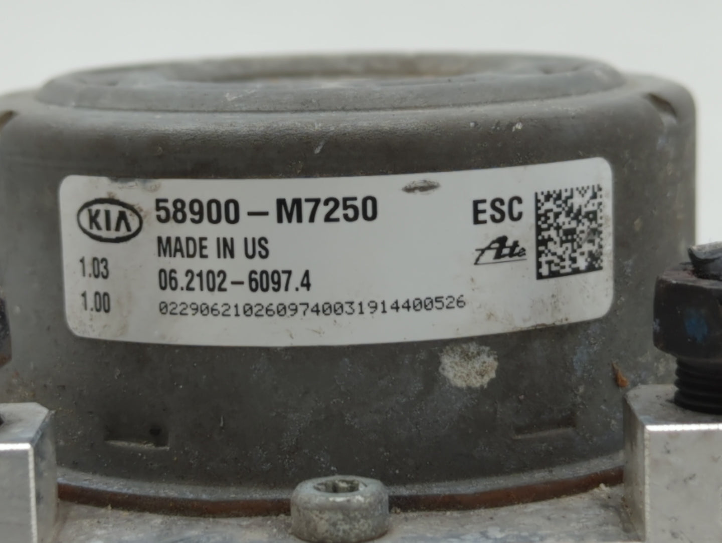 2019 Kia Forte ABS Pump Control Module Replacement P/N:58900-M7250 58900-M7260, 58900-M7200 Fits OEM Used Auto Parts - Oemus