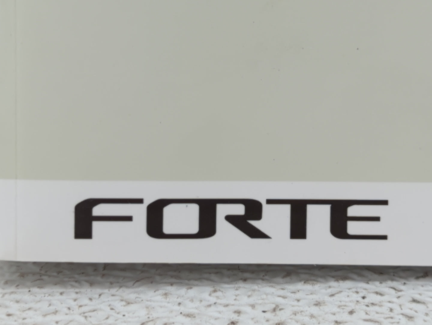 2019 Kia Forte Owners Manual Book Guide P/N:DLS4-EU8DB OEM Used Auto Parts - Oemusedautoparts1.com