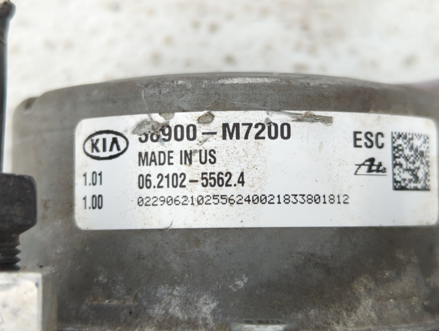 2019-2021 Kia Forte ABS Pump Control Module Replacement P/N:58900-M7450 58900-M7200, 58900-M7250 Fits Fits 2019 2020 2021 OE